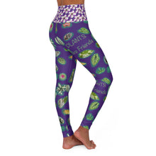Load image into Gallery viewer, High Waisted Yoga Leggings - Purple
