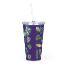 Load image into Gallery viewer, Plastic Tumbler with Straw
