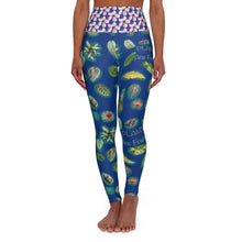 Load image into Gallery viewer, High Waisted Yoga Leggings - Dark Blue
