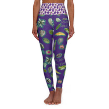Load image into Gallery viewer, High Waisted Yoga Leggings - Purple
