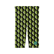 Load image into Gallery viewer, Women’s Capri Leggings (Philodendron White Knight)

