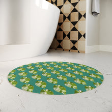 Load image into Gallery viewer, Bath Mat -LDS Green (Philodendron White Knight)
