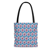 Load image into Gallery viewer, Tote Bag -Turquoise (Petunia)
