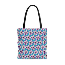 Load image into Gallery viewer, Tote Bag -Turquoise (Petunia)
