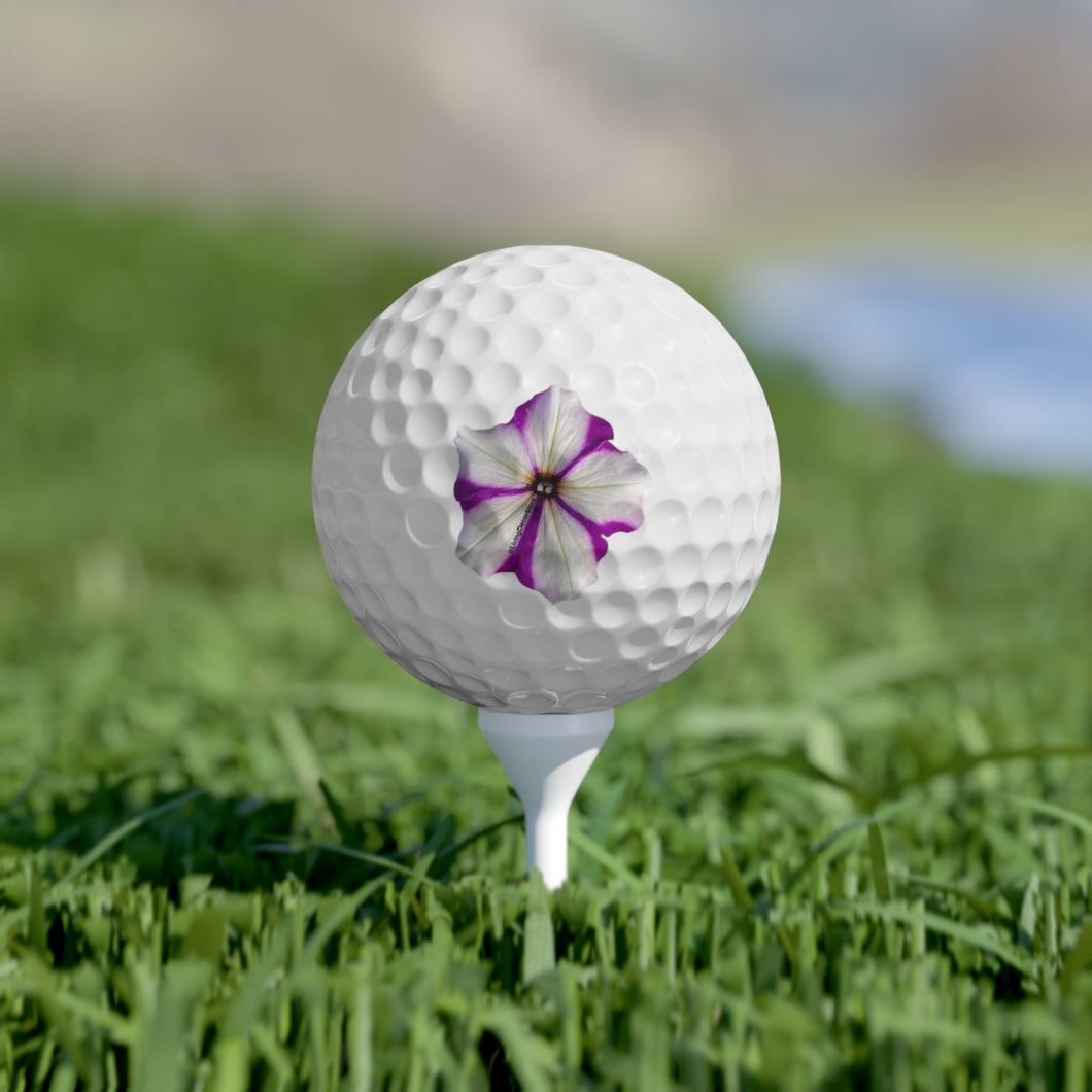 Golf Balls, 6pcs (Petunia)