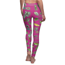 Load image into Gallery viewer, Women&#39;s Cut &amp; Sew Casual Leggings - Pink
