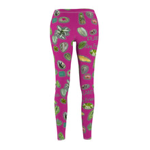 Load image into Gallery viewer, Women&#39;s Cut &amp; Sew Casual Leggings - Pink
